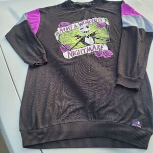 Disney What A Wonderful Nightmare Before Christmas Womens Tunic Top Shirt